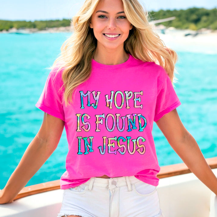 My Hope Is Found In Jesus DTF Print