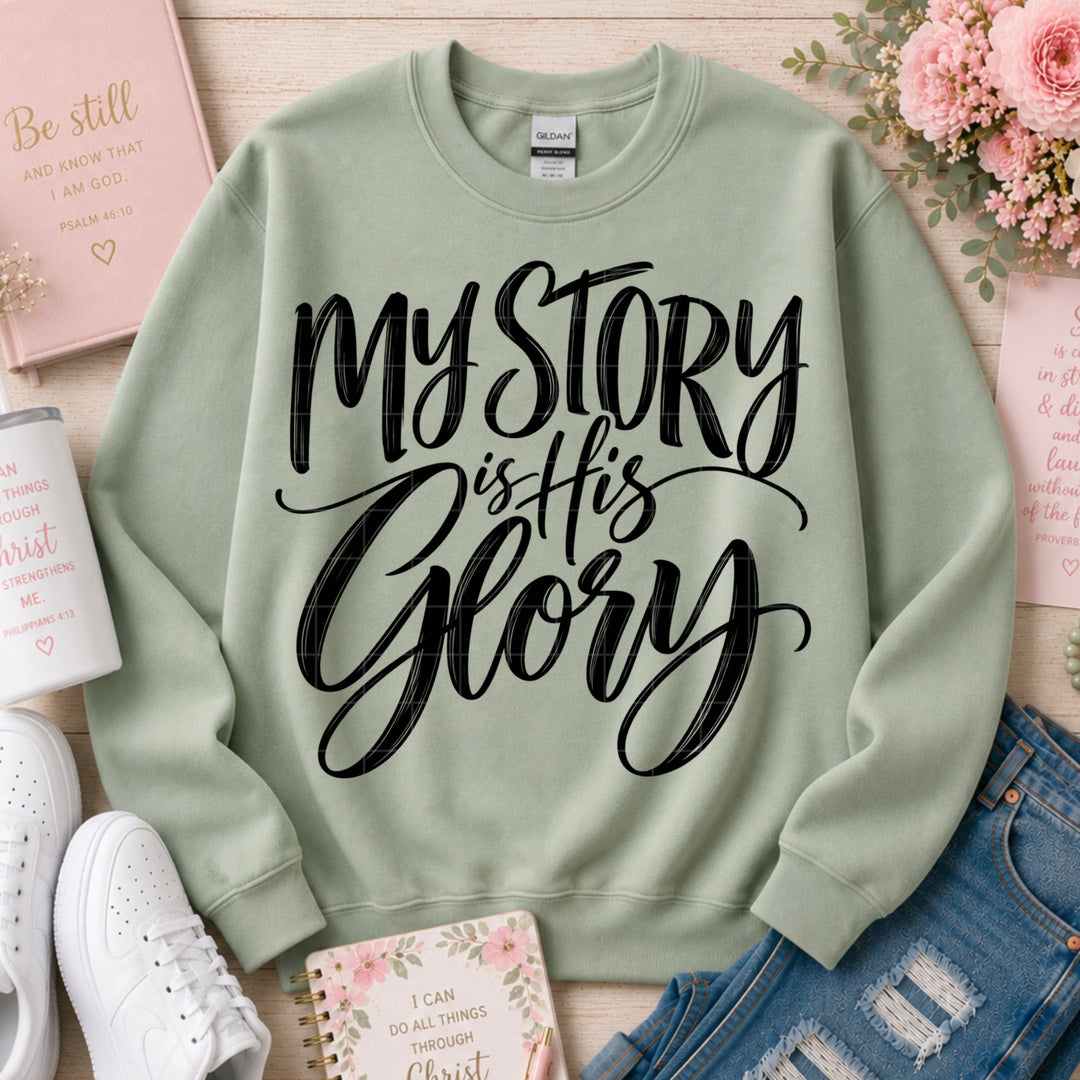 My Story His Glory DTF Print