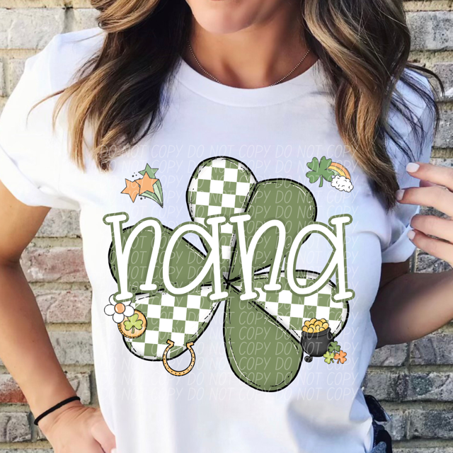 St Patrick Names DTF Print