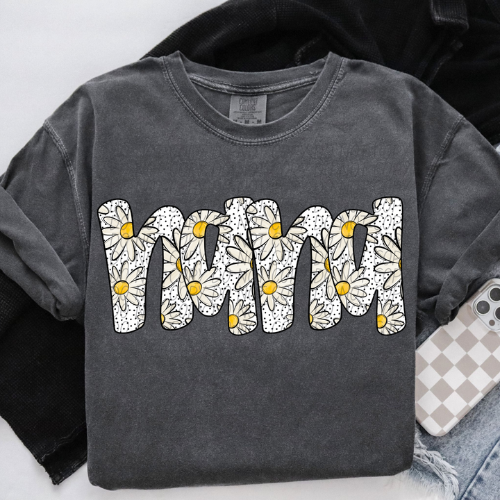 Daisy Dot Names DTF Print
