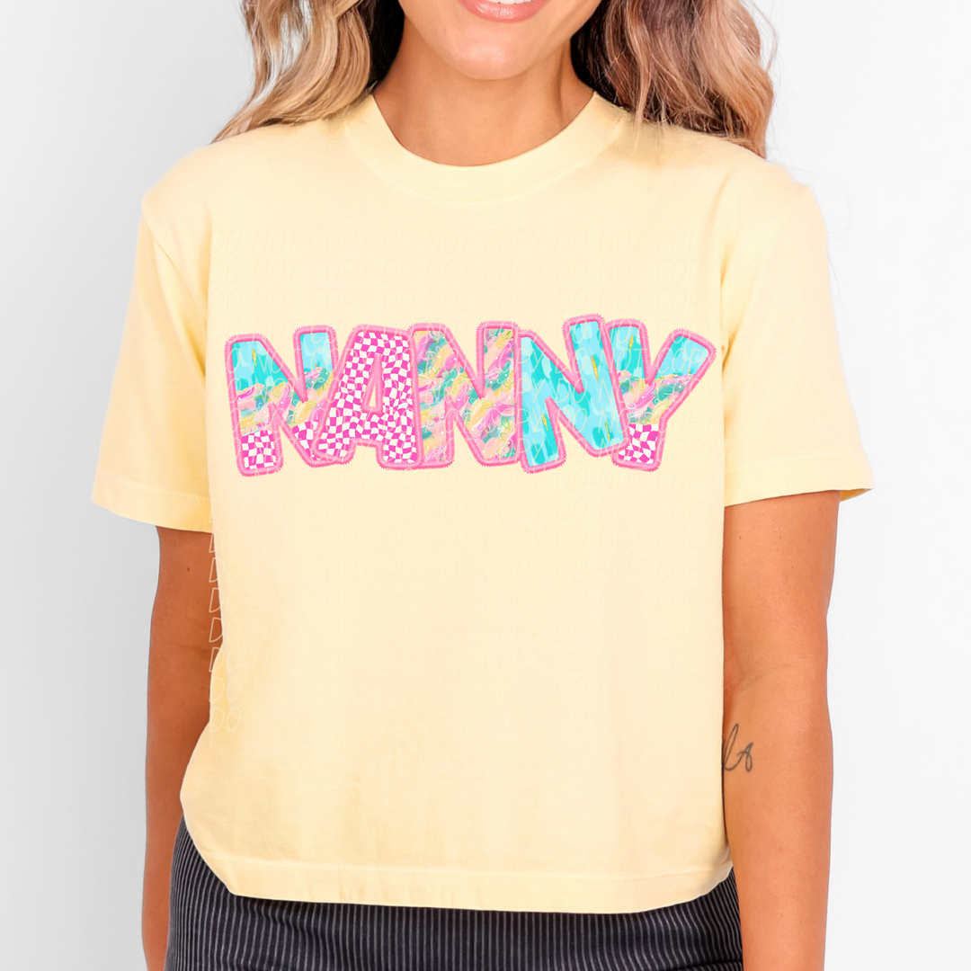 Spring Names DTF Print