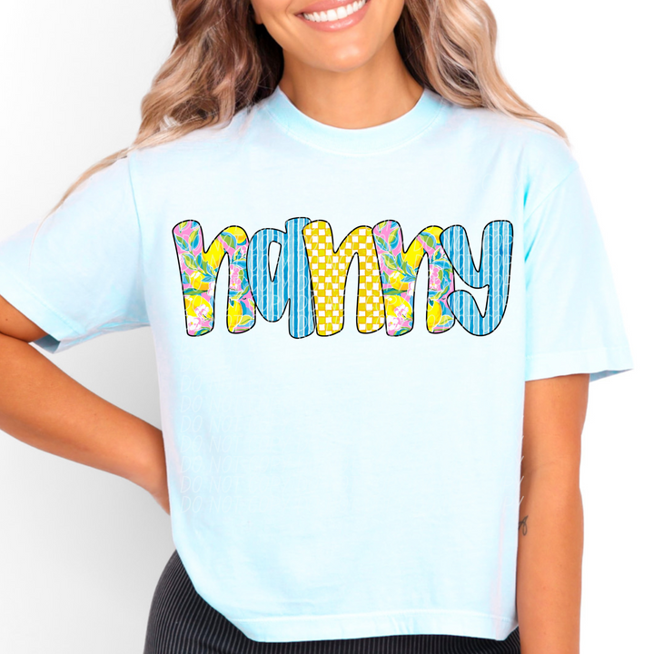 Citrus Names DTF Print