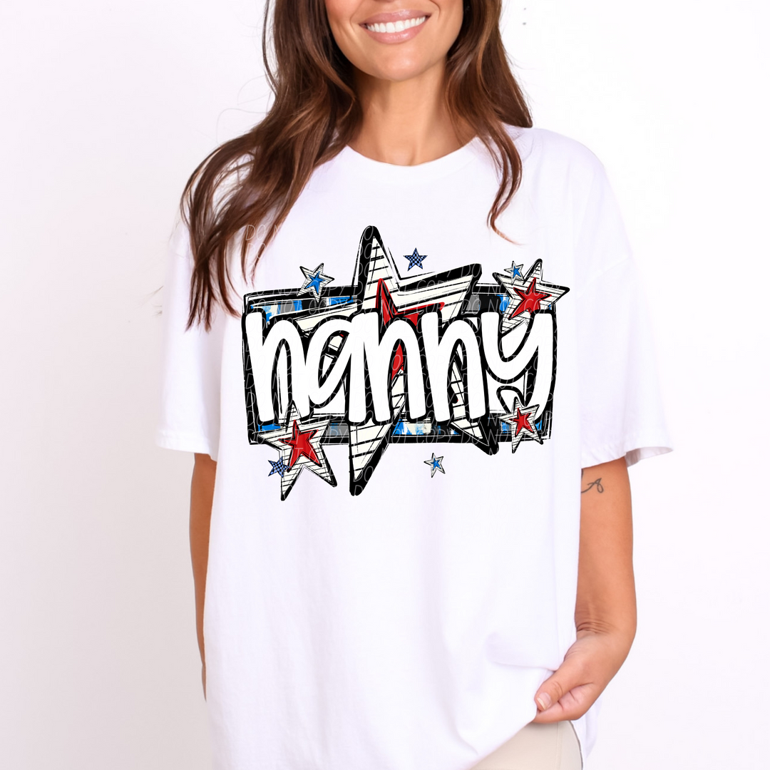 Patriotic Family Names DTF Print