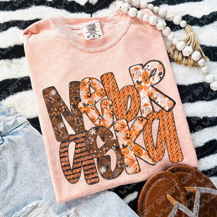 State Pumpkin Alpha DTF Print