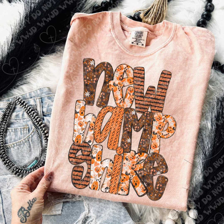 State Pumpkin Alpha DTF Print