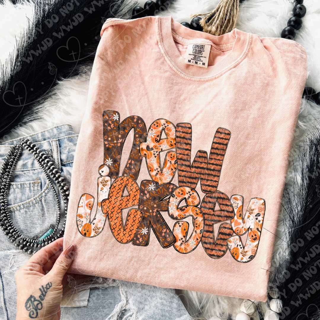 State Pumpkin Alpha DTF Print