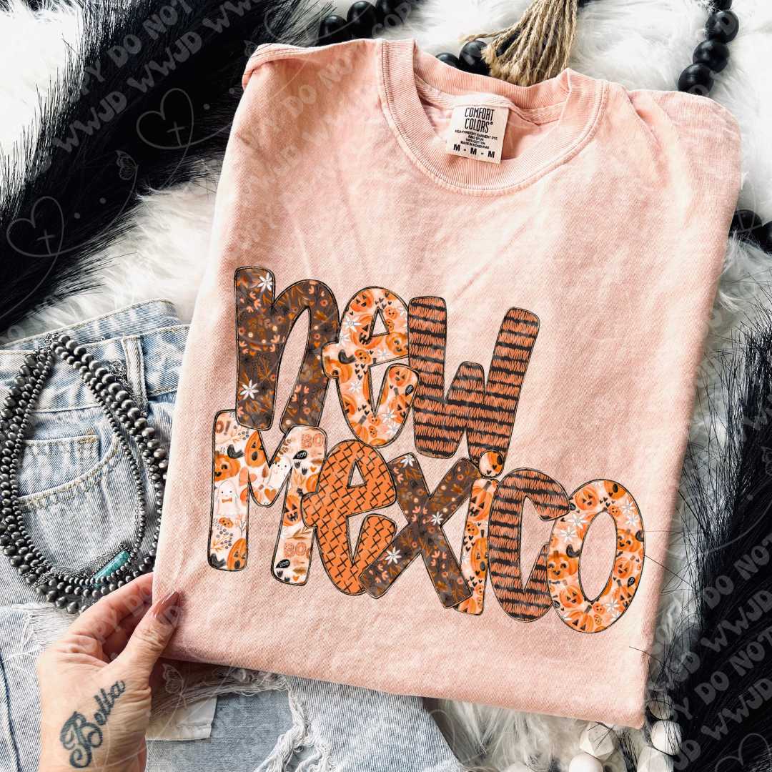 State Pumpkin Alpha DTF Print