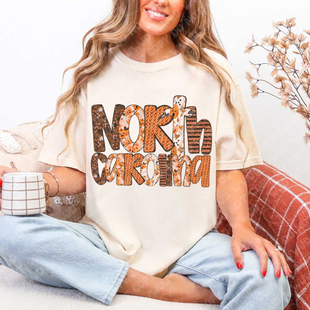 State Pumpkin Alpha DTF Print