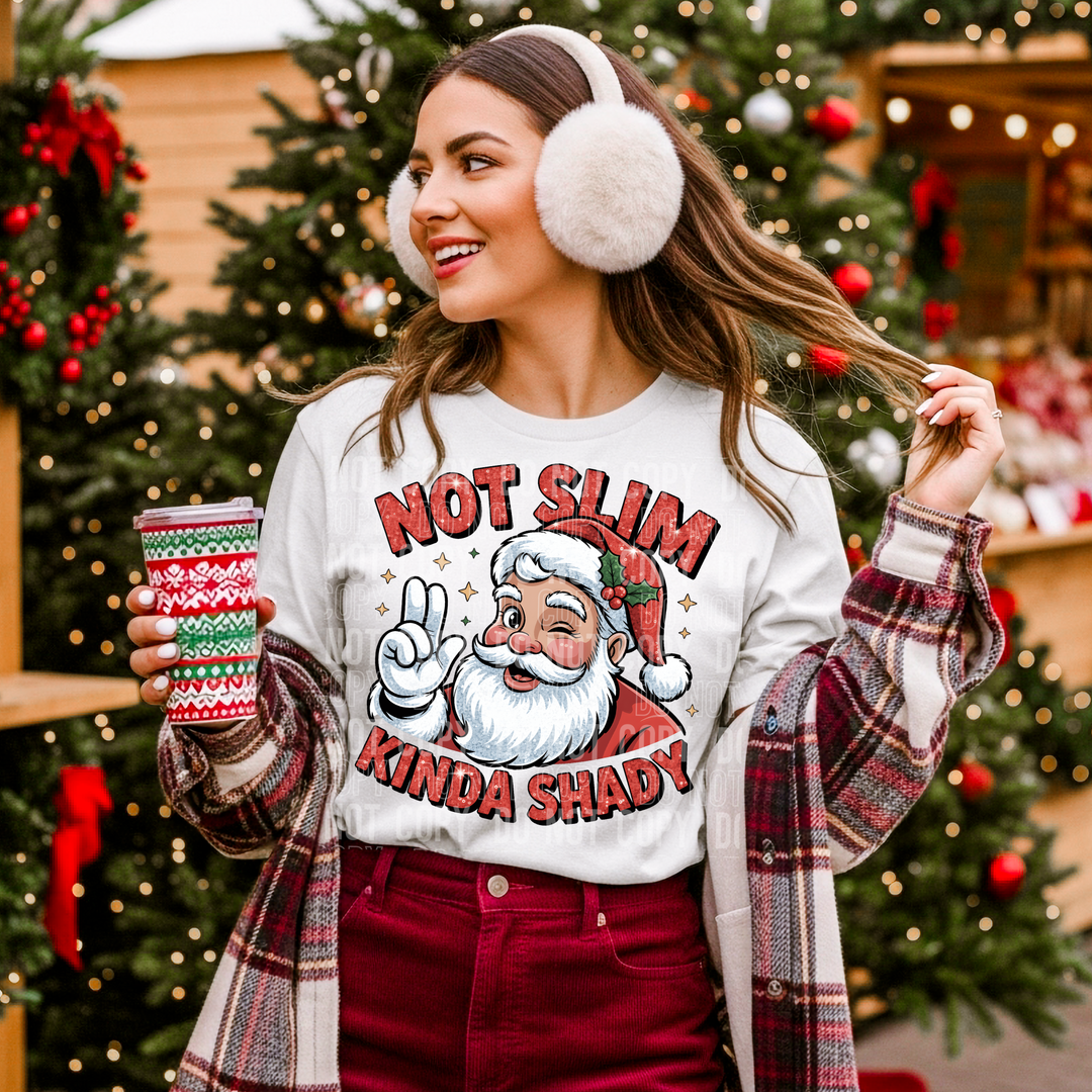 Not Slim Kinda Shady DTF Print
