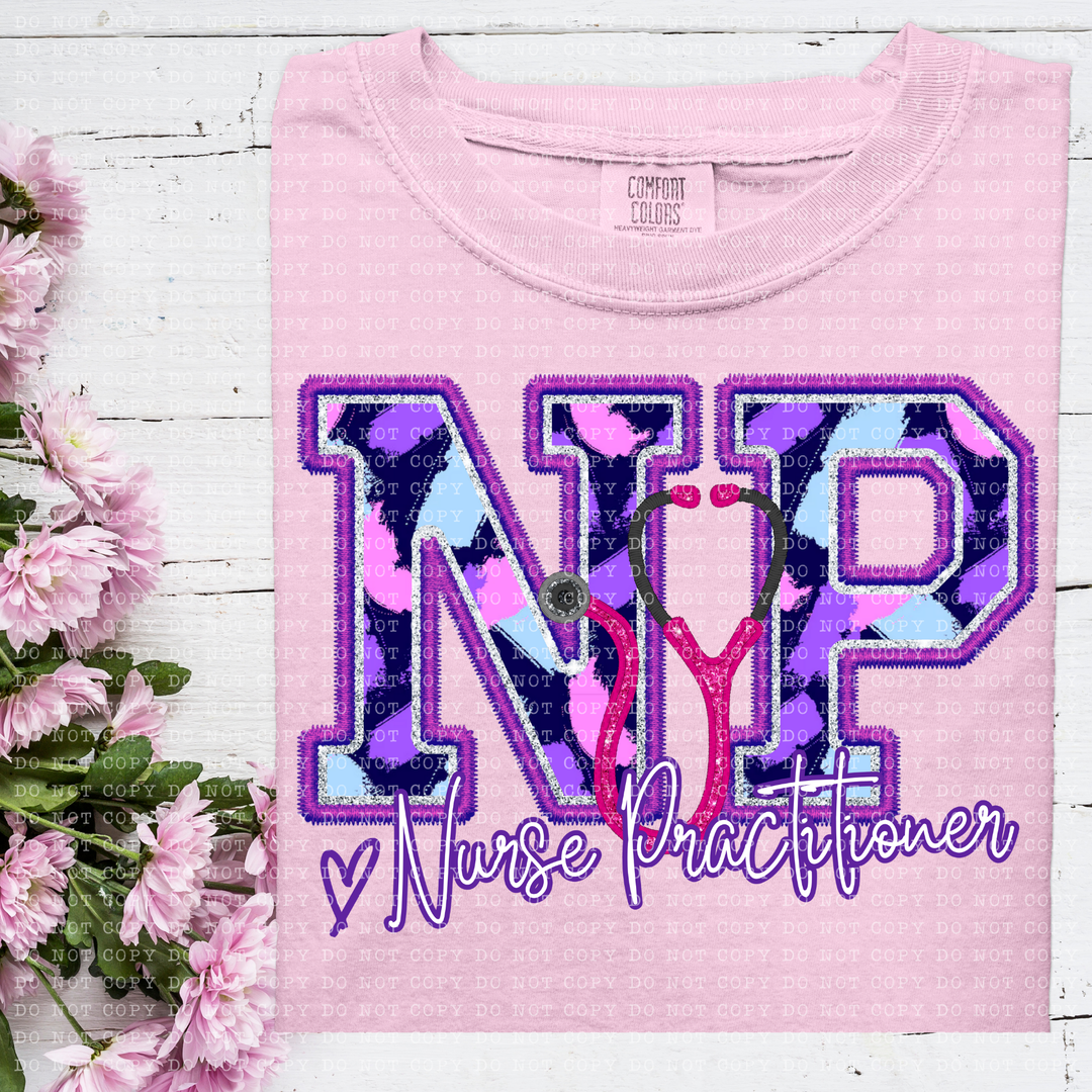 Perfectly Purple Occupations DTF Print