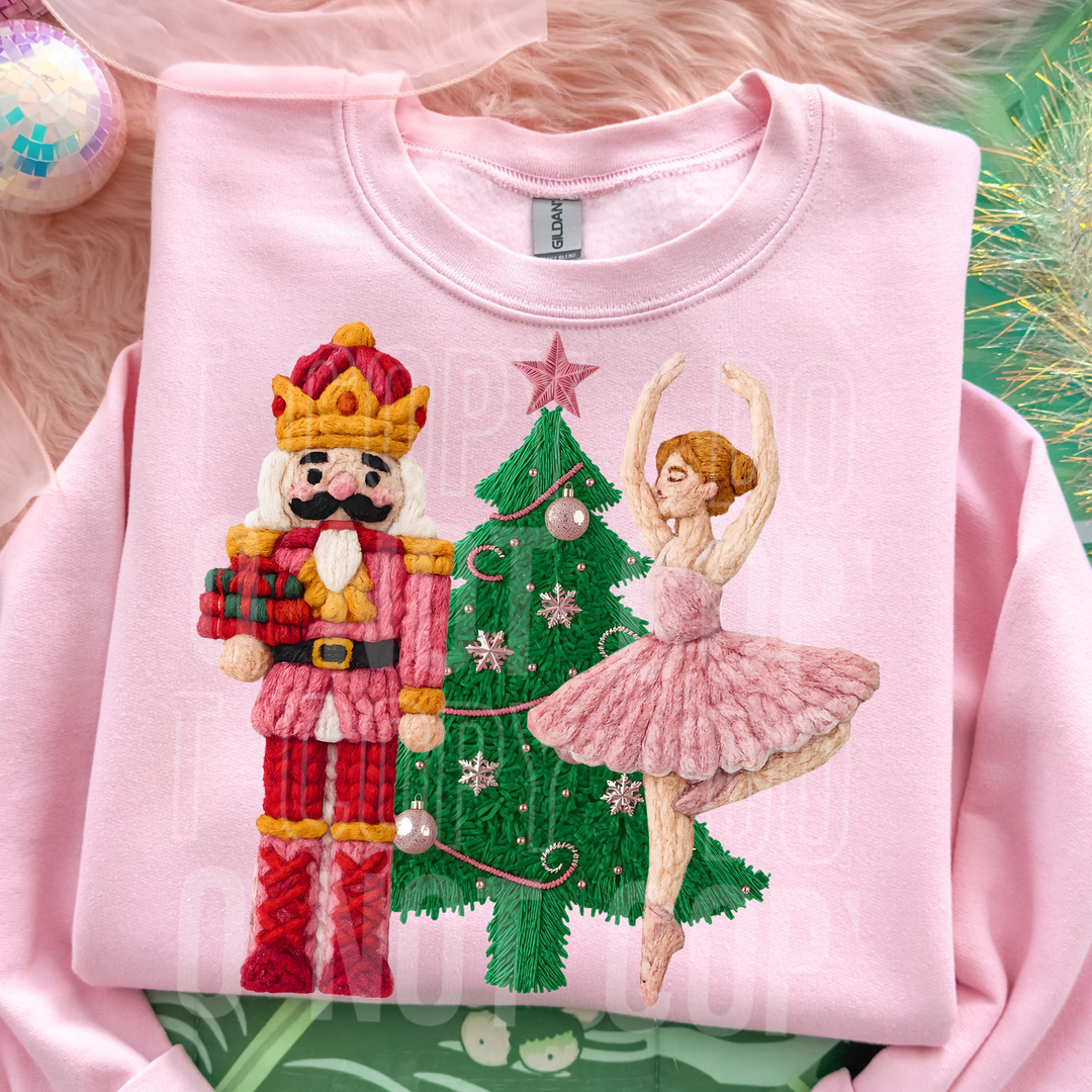 Nutcracker Ballerina DTF Print