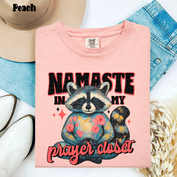 Namaste In My Prayer Closet DTF Print