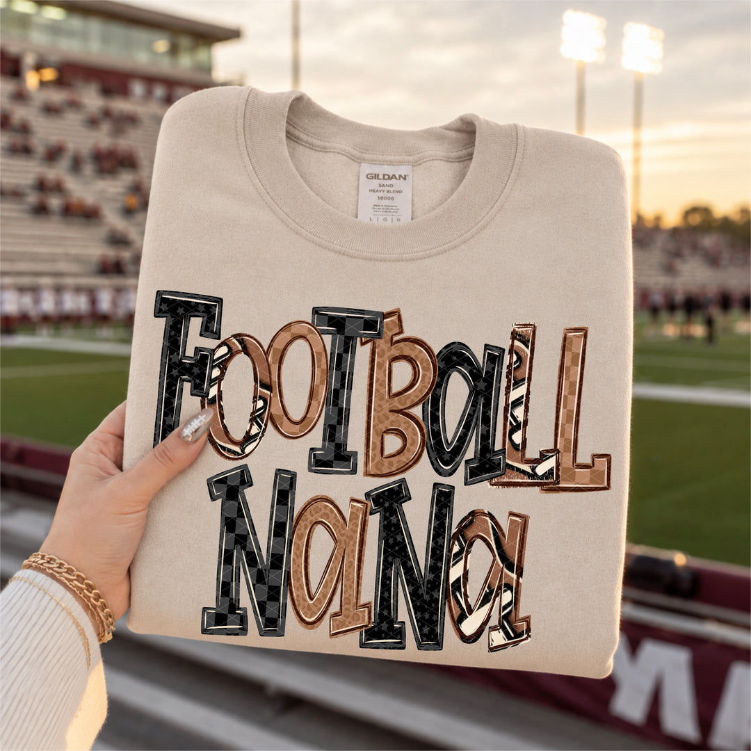 Football Doodle Collection DTF Print