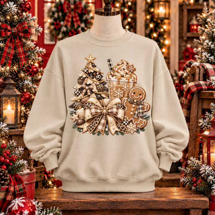 Neutral Christmas DTF Print