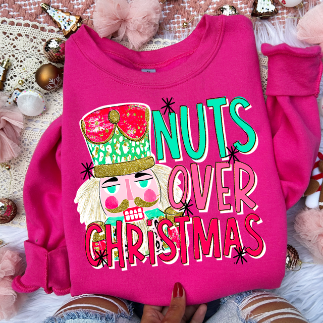 Nuts Over Christmas DTF Print
