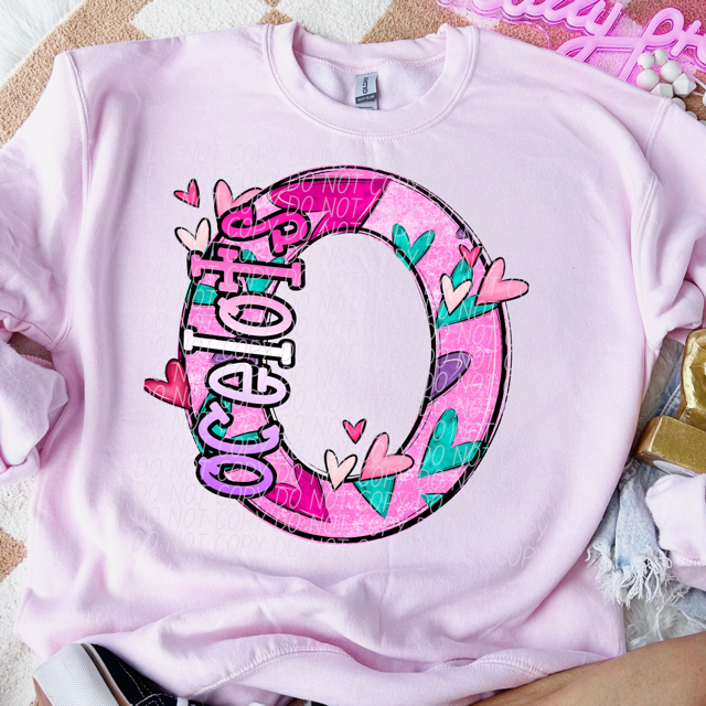 Valentine's Day Mascots DTF Print