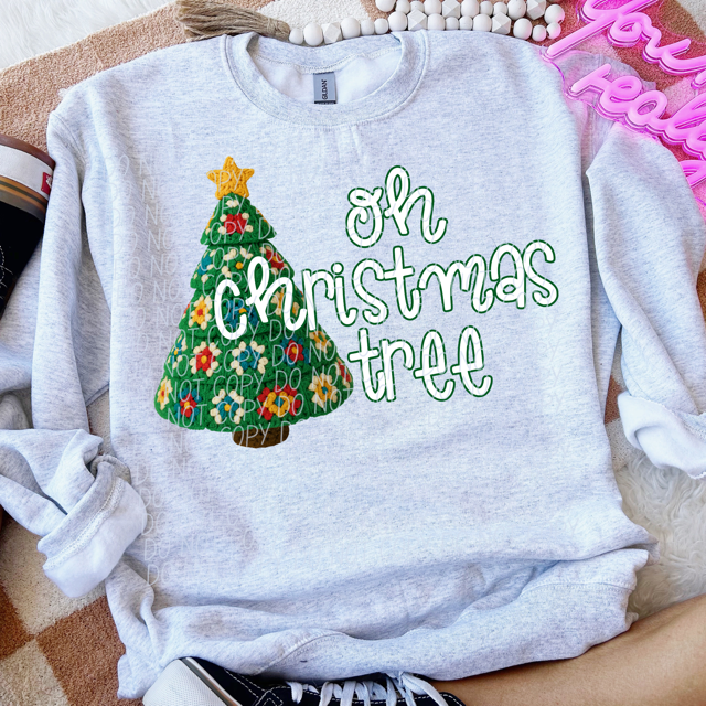 Oh Christmas Tree DTF Print