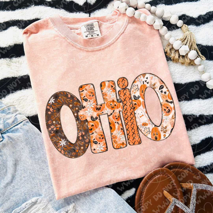 State Pumpkin Alpha DTF Print