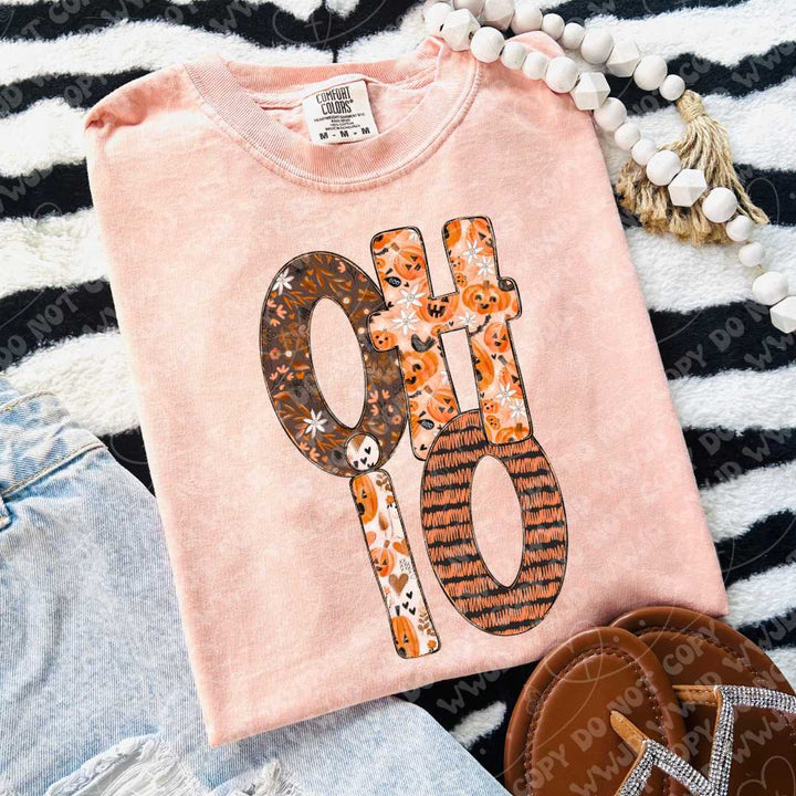 State Pumpkin Alpha DTF Print