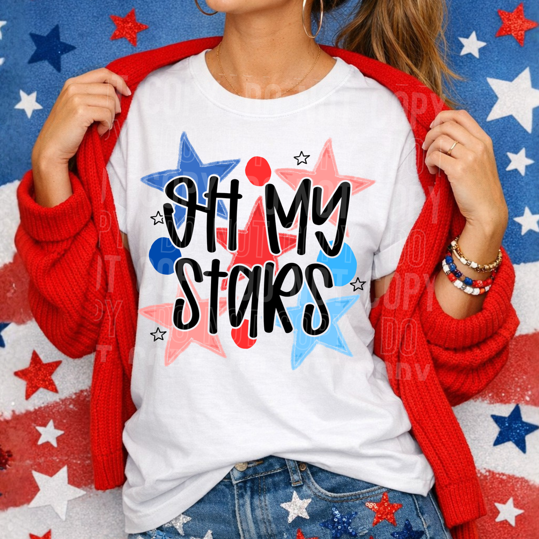 Oh My Stars DTF Print