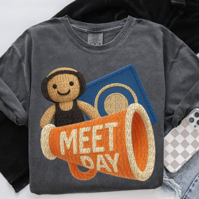 Yarn Game Day Wrestling DTF Print