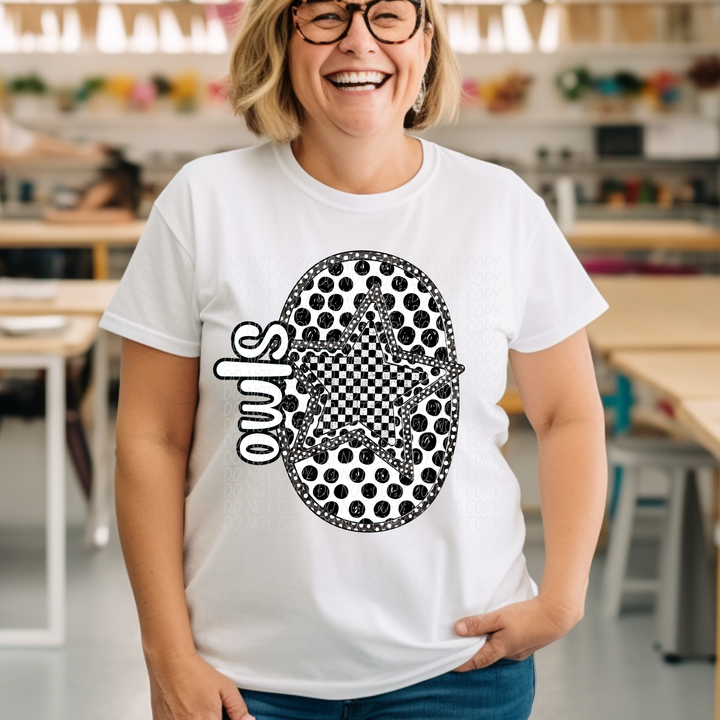 Polka Dot Mascots Youth DTF Print