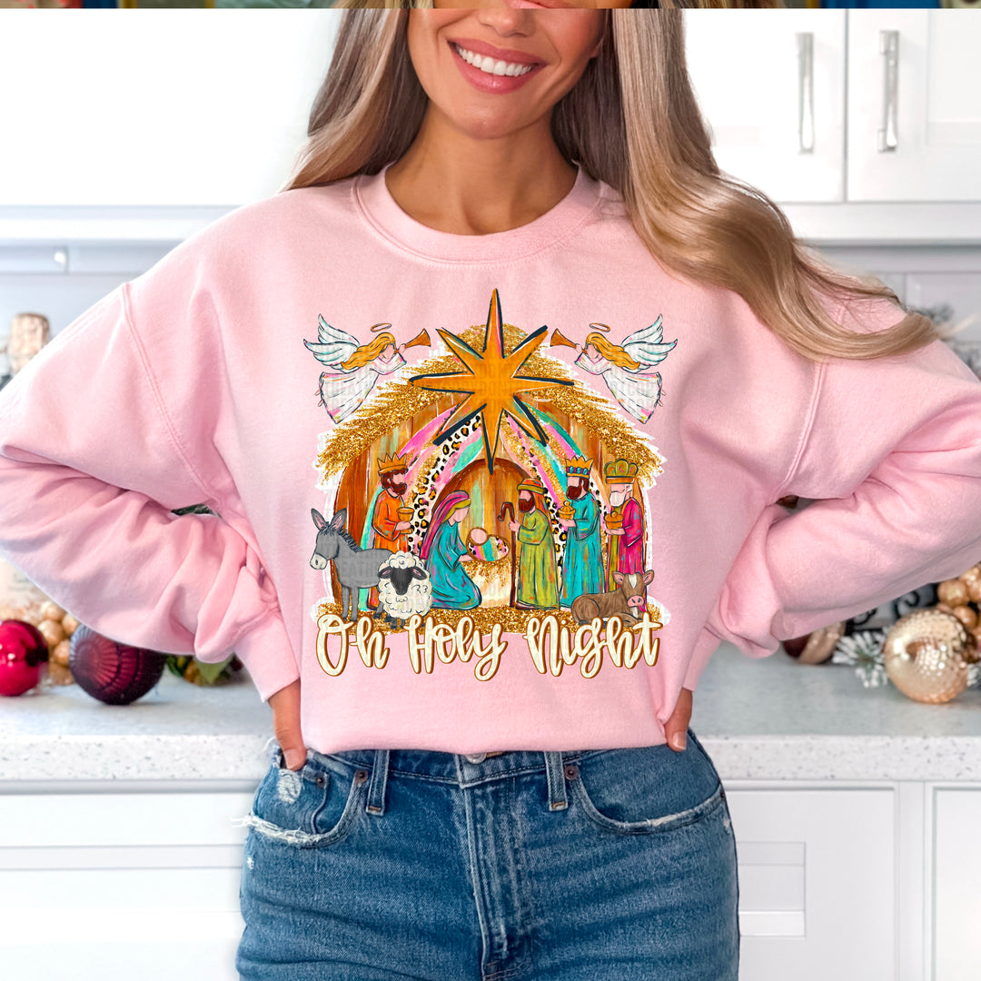 Oh Holy Night DTF Print