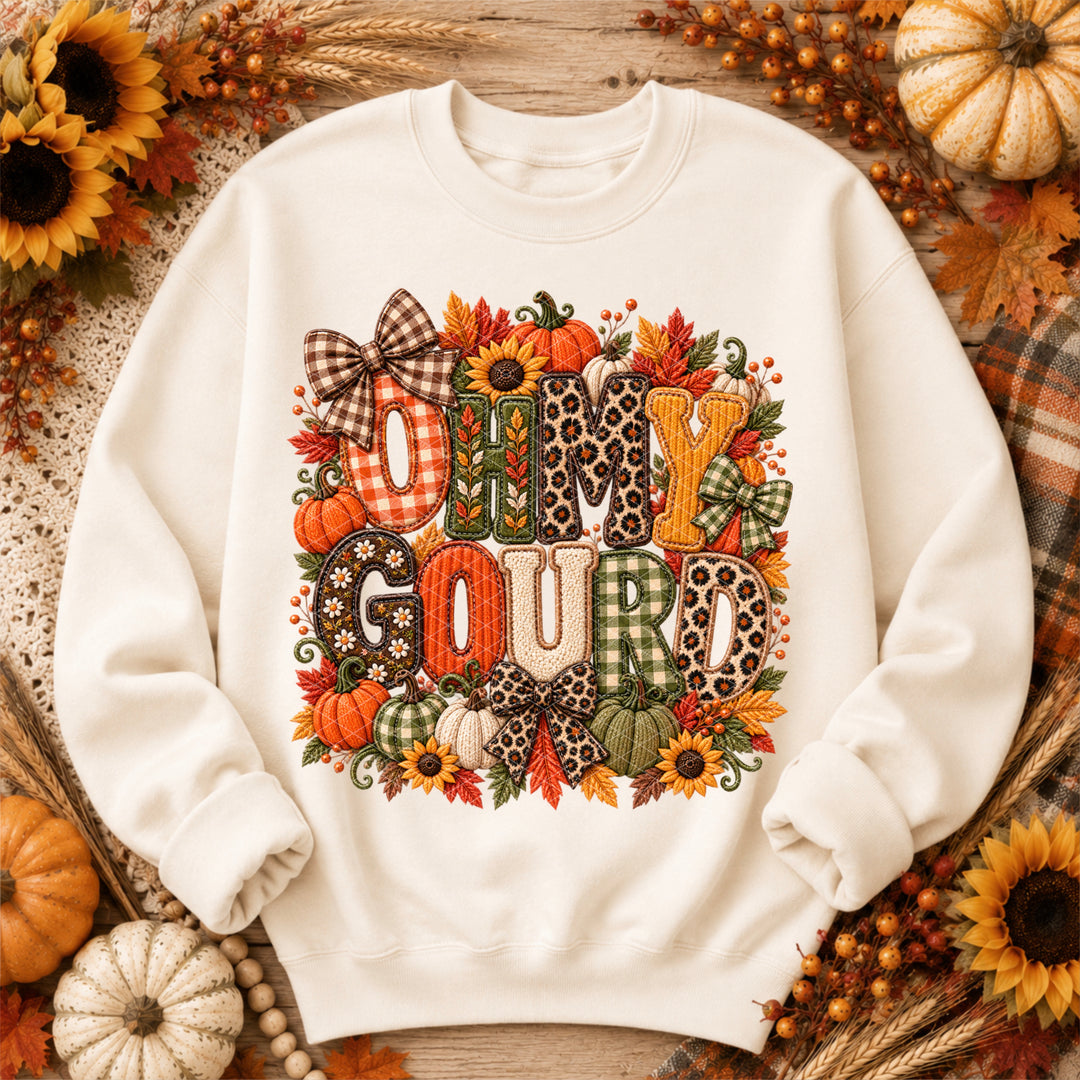 Oh My Gourd DTF Print