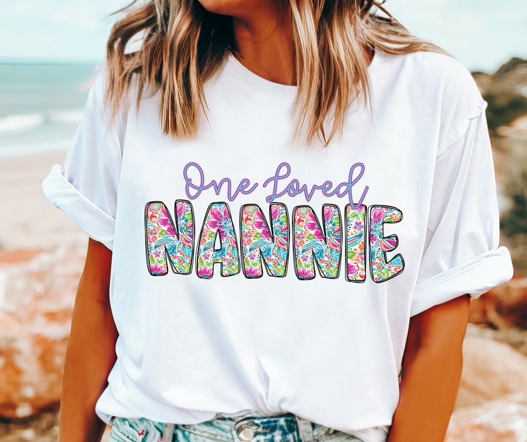 One Loved Nannie DTF Print