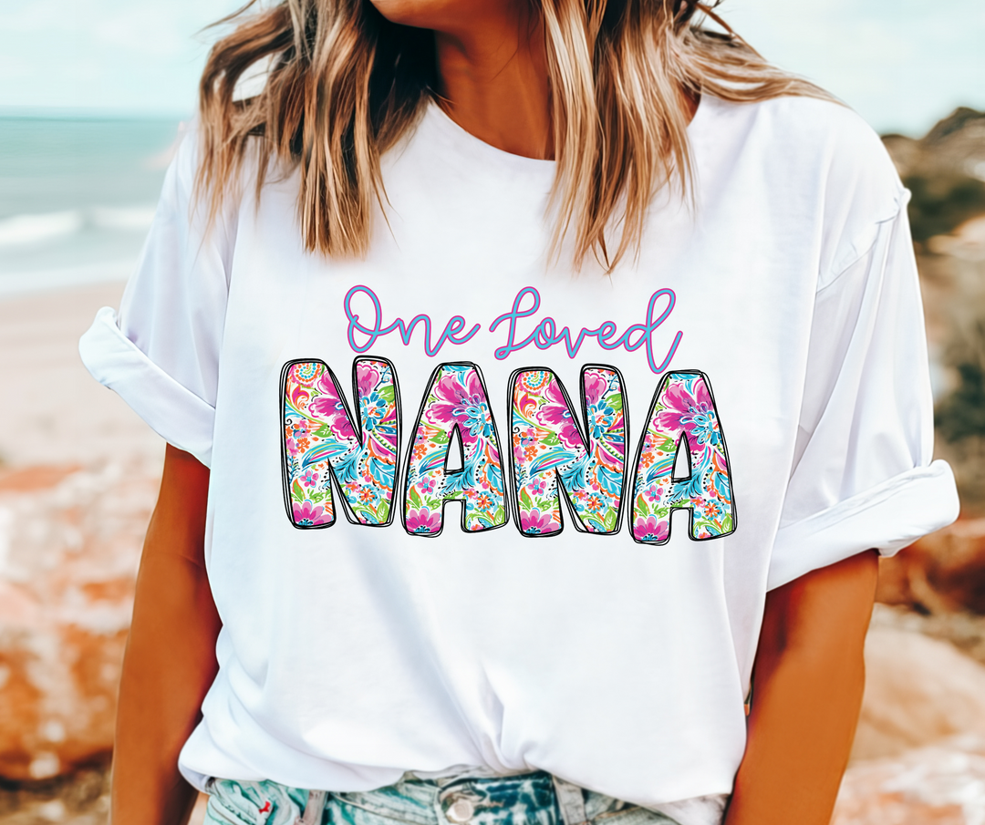 One Loved Nana DTF Print