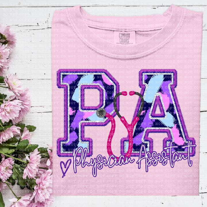 Perfectly Purple Occupations DTF Print