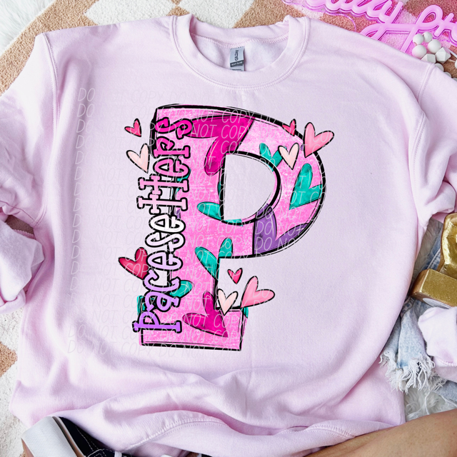 Valentine's Day Mascots DTF Print