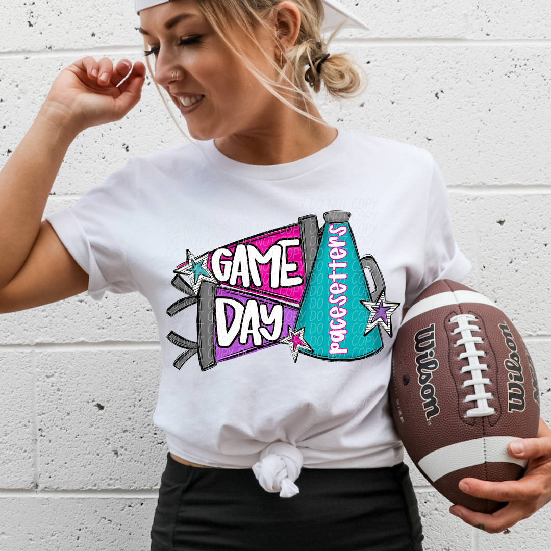 Bright Game Day Mascots DTF Print