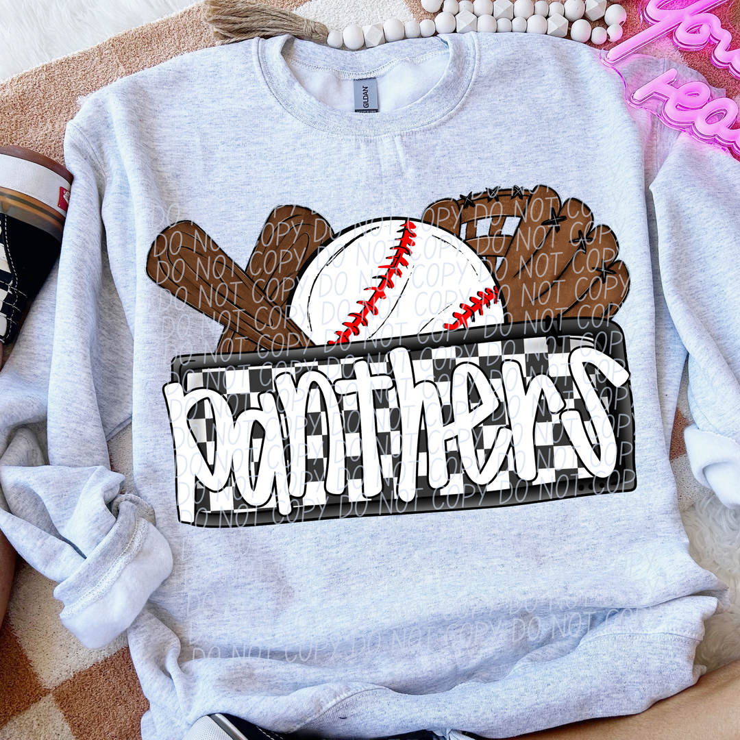Baseball Mascots DTF Print