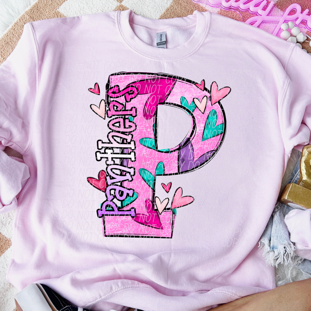 Valentine's Day Mascots DTF Print