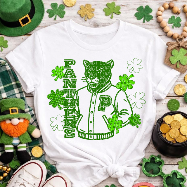 Letterman Clover Mascots DTF Prints