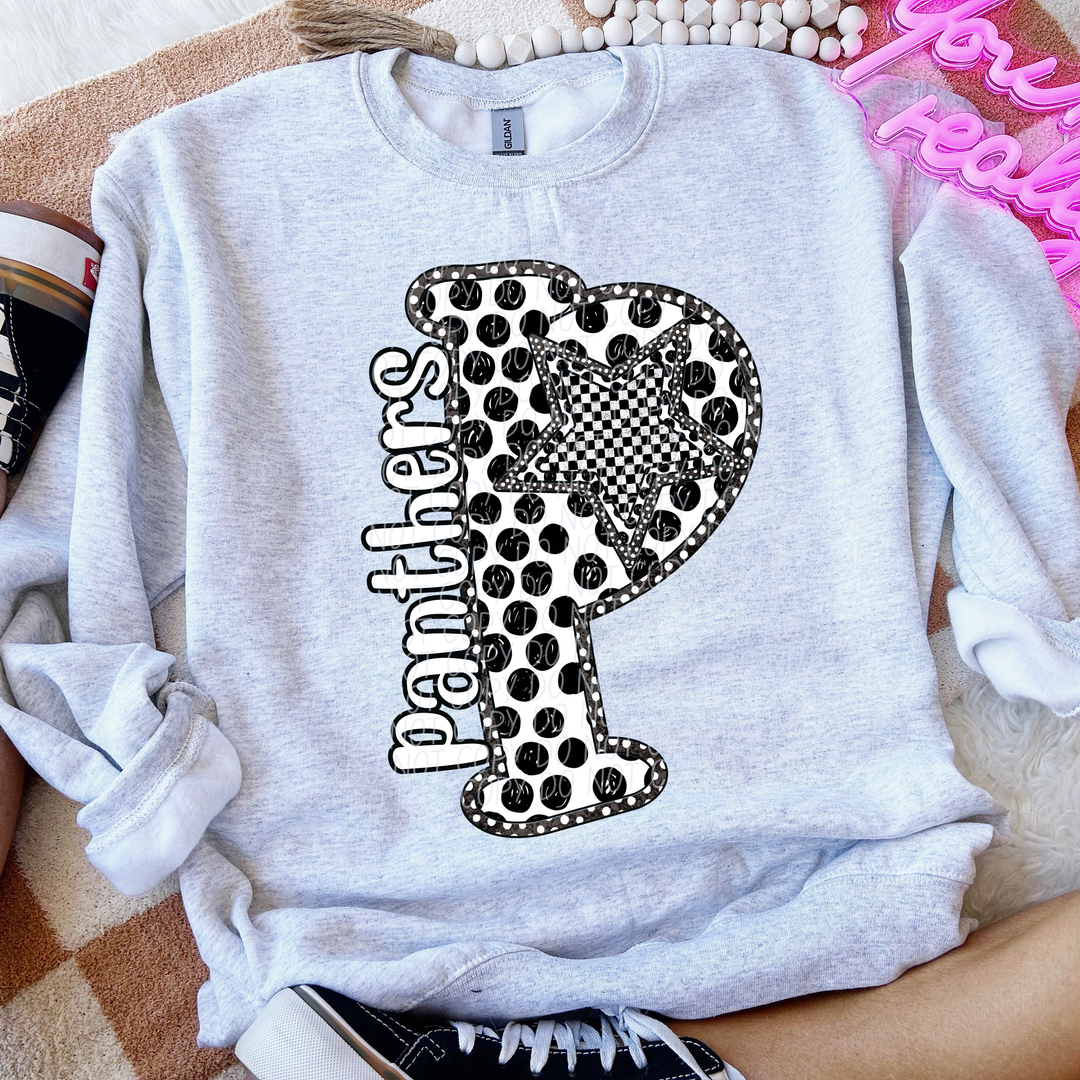 Polka Dot Mascots Youth DTF Print