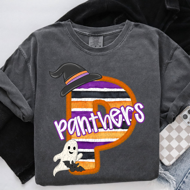 Halloween Striped Mascots DTF Print