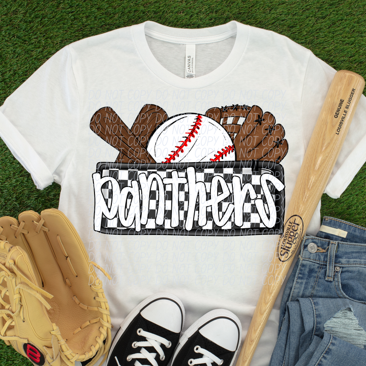 Baseball Mascots DTF Print