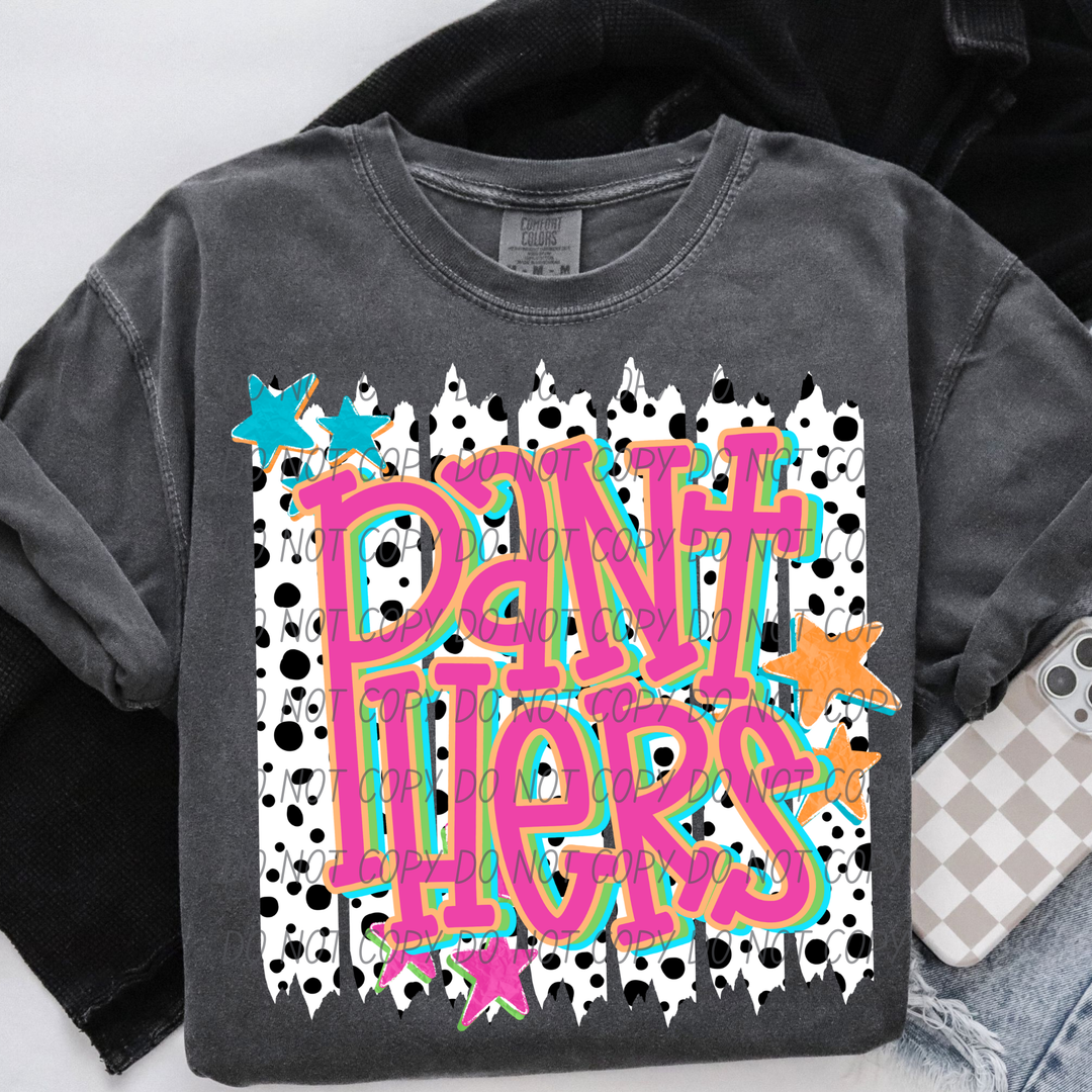 Lotty Dotty Mascots DTF Print