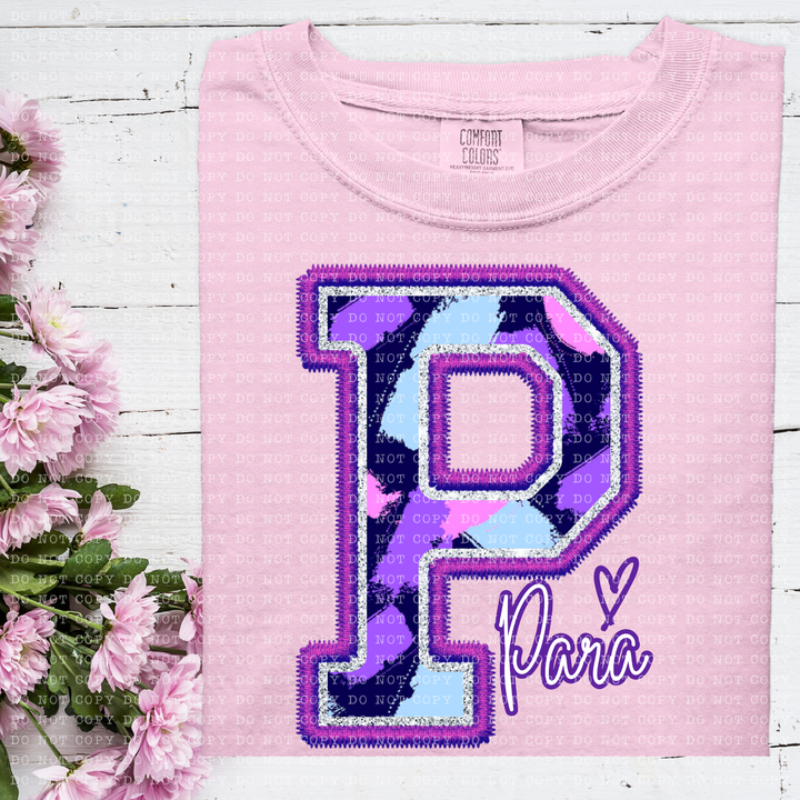 Perfectly Purple Occupations DTF Print