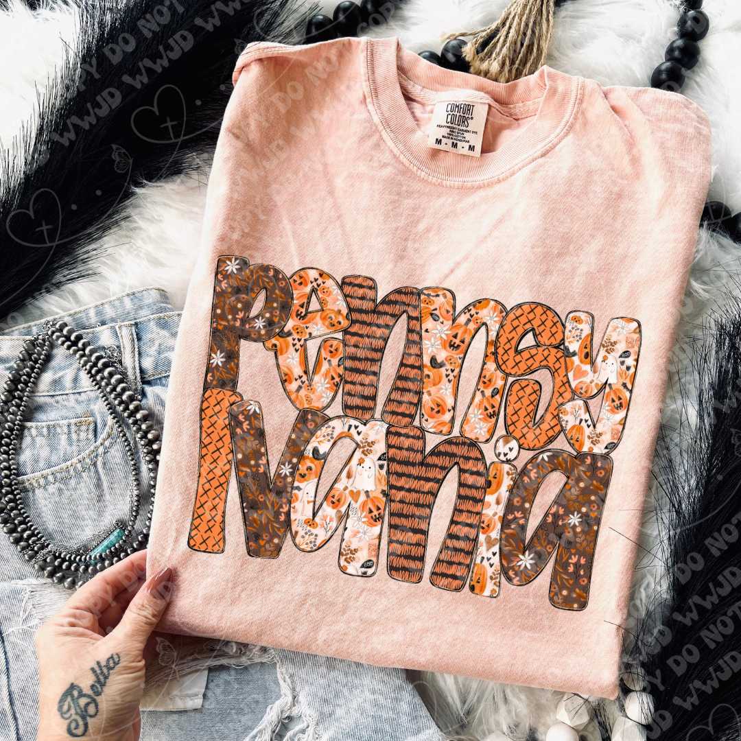 State Pumpkin Alpha DTF Print