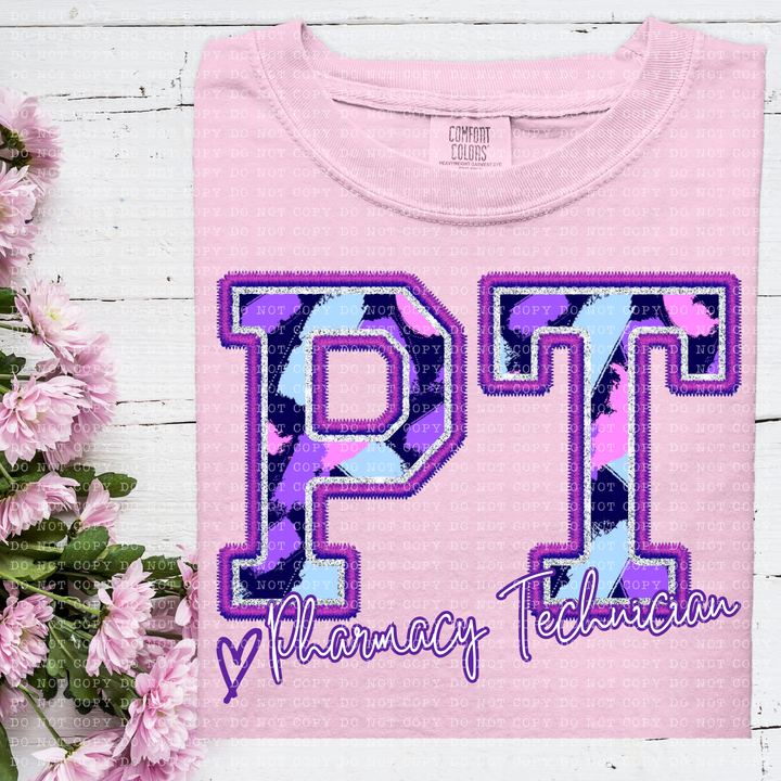 Perfectly Purple Occupations DTF Print