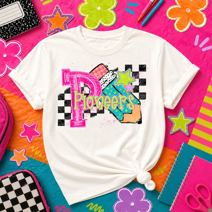 A Is For Mascots DTF Print