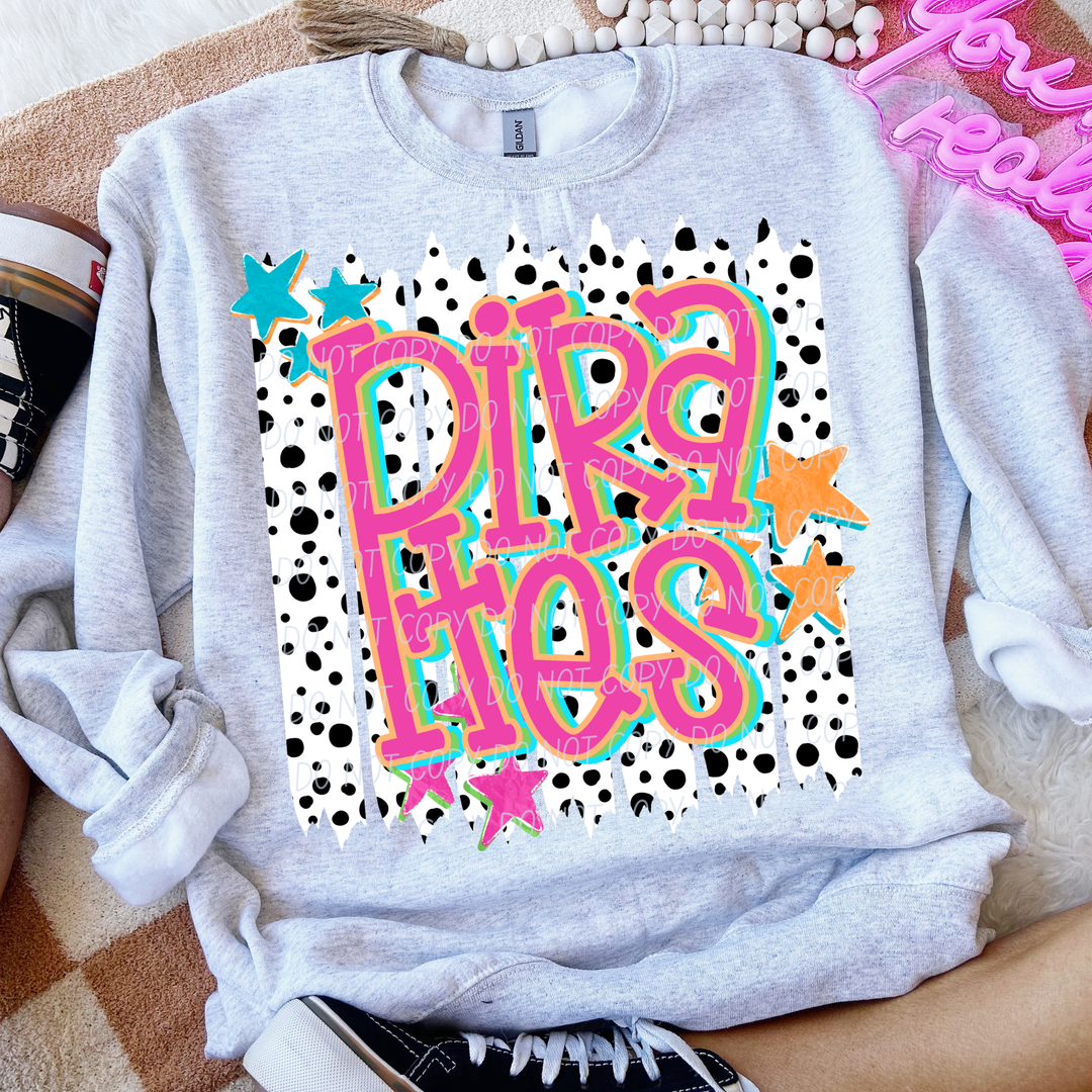 Lotty Dotty Mascots DTF Print