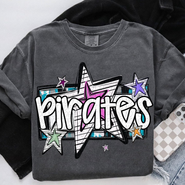 Bright Stars Mascots Youth DTF Print