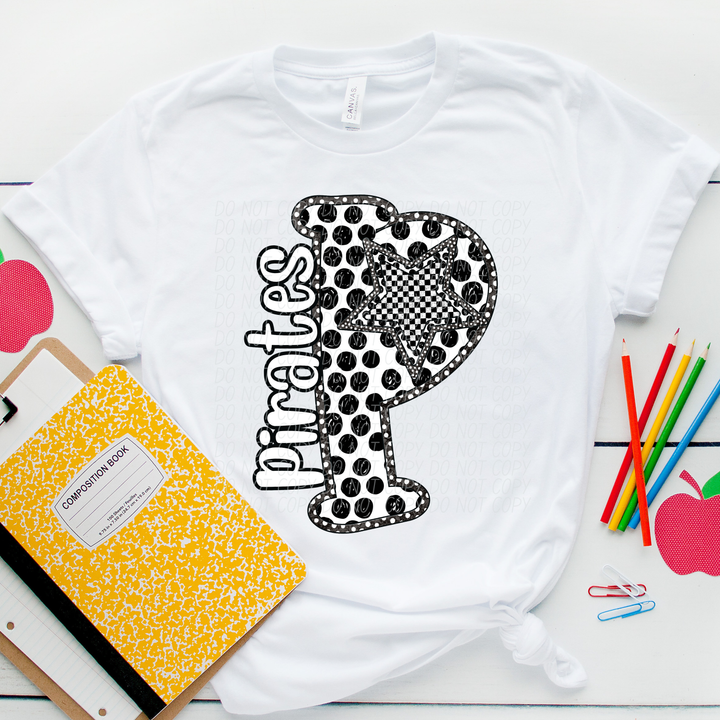 Polka Dot Mascots Youth DTF Print