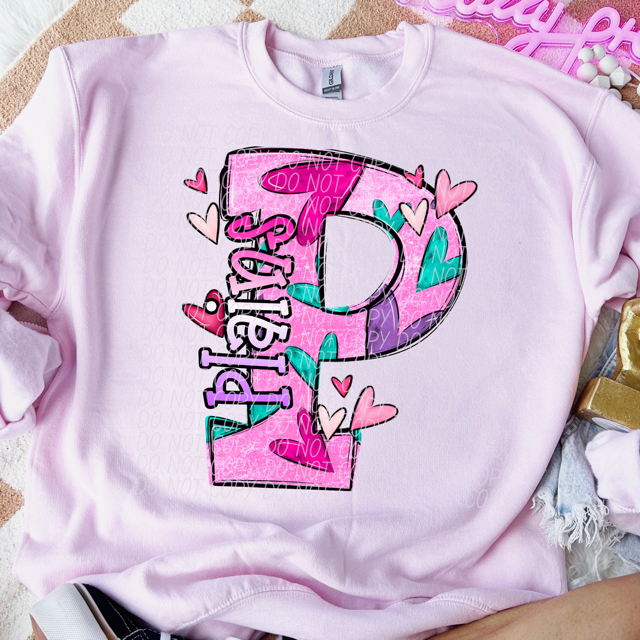 Valentine's Day Mascots DTF Print