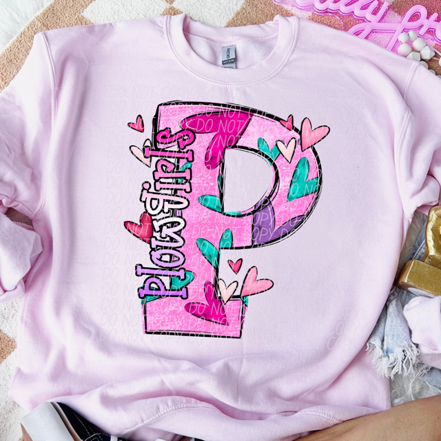 Valentine's Day Mascots DTF Print