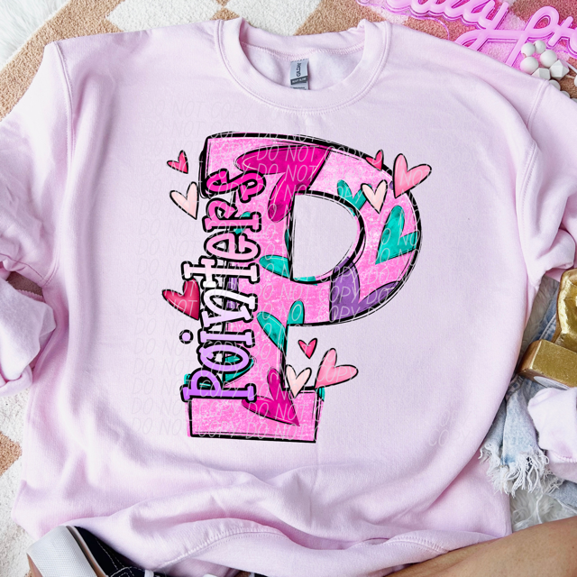 Valentine's Day Mascots DTF Print